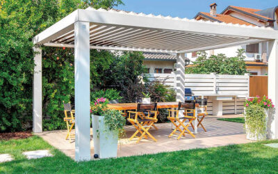 Pergole Bioclimatiche: tipologie, coperture e accessori per personalizzarle