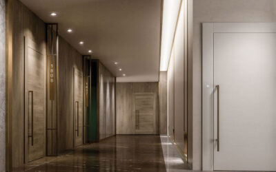 Porte antincendio e insonorizzate per camere di alberghi e contract