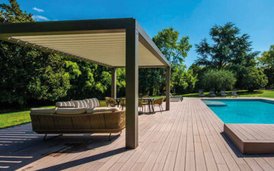 Uno spazio di congiunzione tra l’interno e l’esterno di casa: le Pergole Bioclimatiche