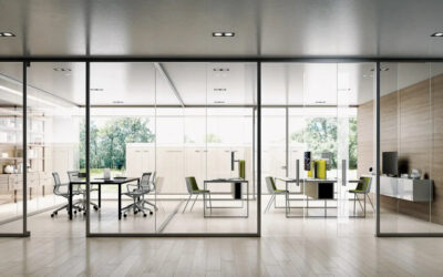 Pareti divisorie per uffici Area System a Torino, Piemonte e Liguria