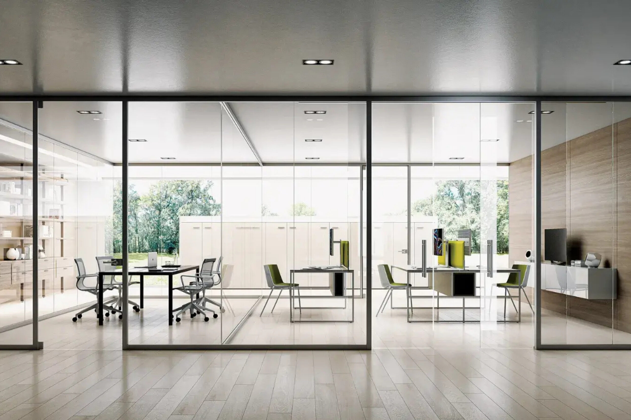 pareti divisorie per uffici